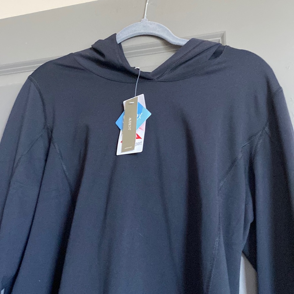 Jcrew active hooded top